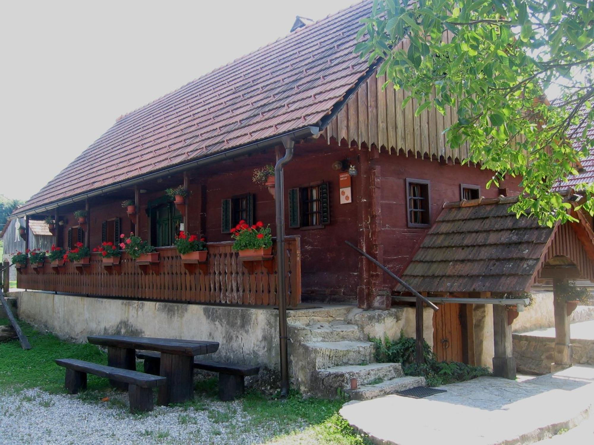 Вілла Tourist Farm Pri Martinovih Krska Vas Екстер'єр фото